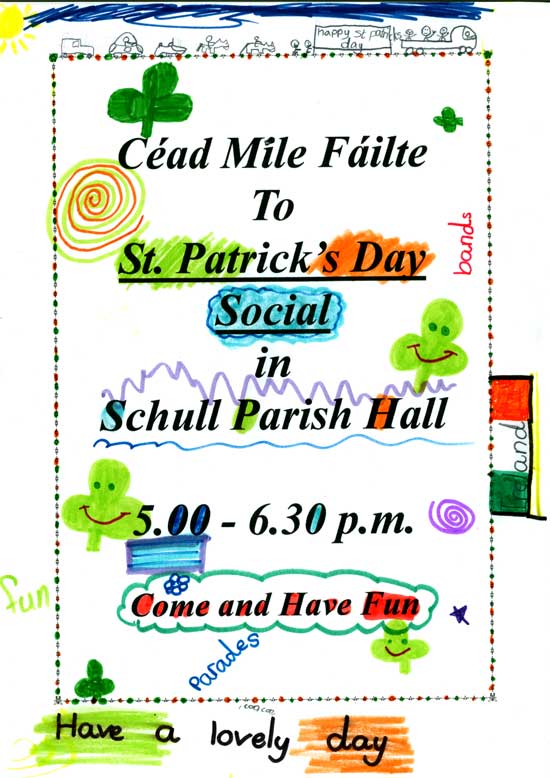 St Patrick's Day Social